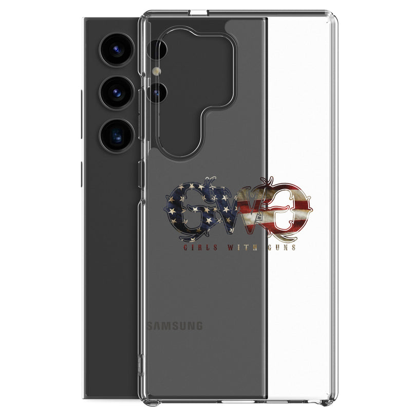 Load image into Gallery viewer, Liberty Logo Clear Samsung® Phone Case

