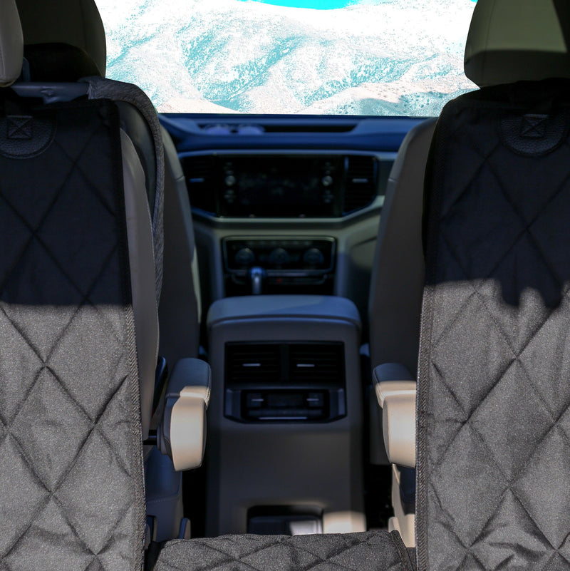 Load image into Gallery viewer, WATERPROOF SUV Cargo Liner for fold down 60/40 divided seats with pass-through option
