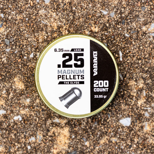 Clyde Heavy .25 Caliber Pellets - 200 Count