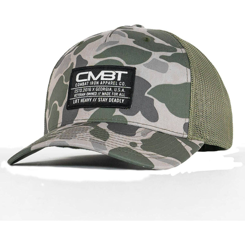 Load image into Gallery viewer, Branded CMBT Labeled Mid-Profile Snapback Hat
