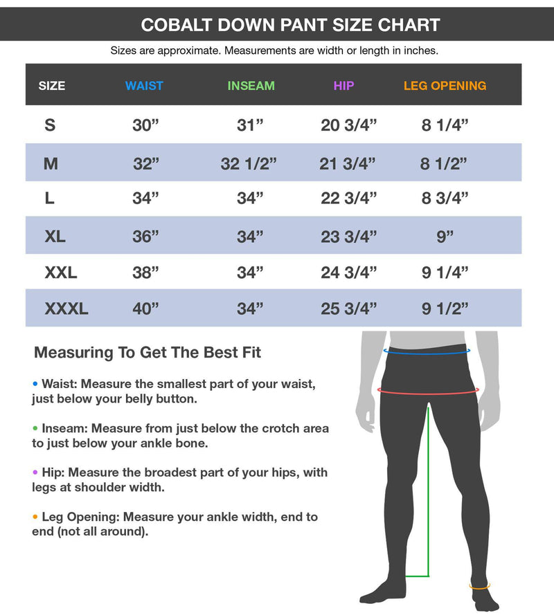 Load image into Gallery viewer, Vycah Cobalt Down Pant - Fall
