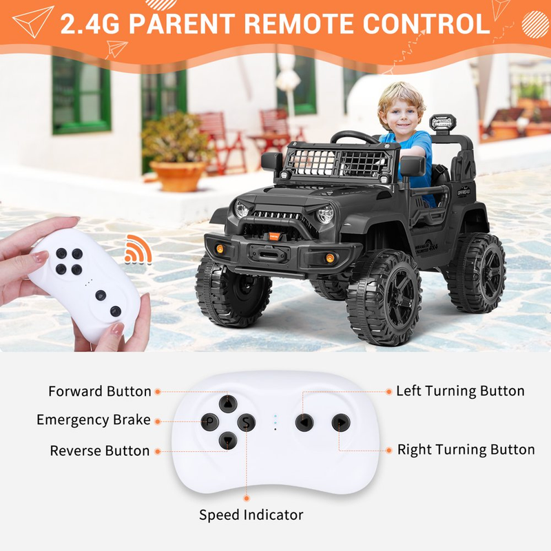 Load image into Gallery viewer, Coche Eléctrico para Niños con Control Remoto para Jugar y Manejar
