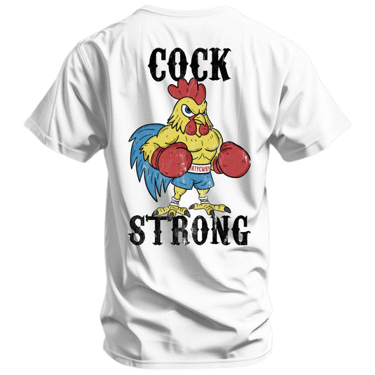 Boxing Chicken Cock Strong Men's T-Shirt