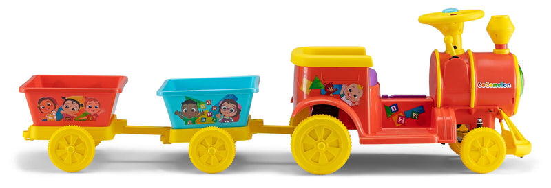 Load image into Gallery viewer, Cocomelon Choo Choo Train Ride-On Toy, 6-Volt Battery-Powered
