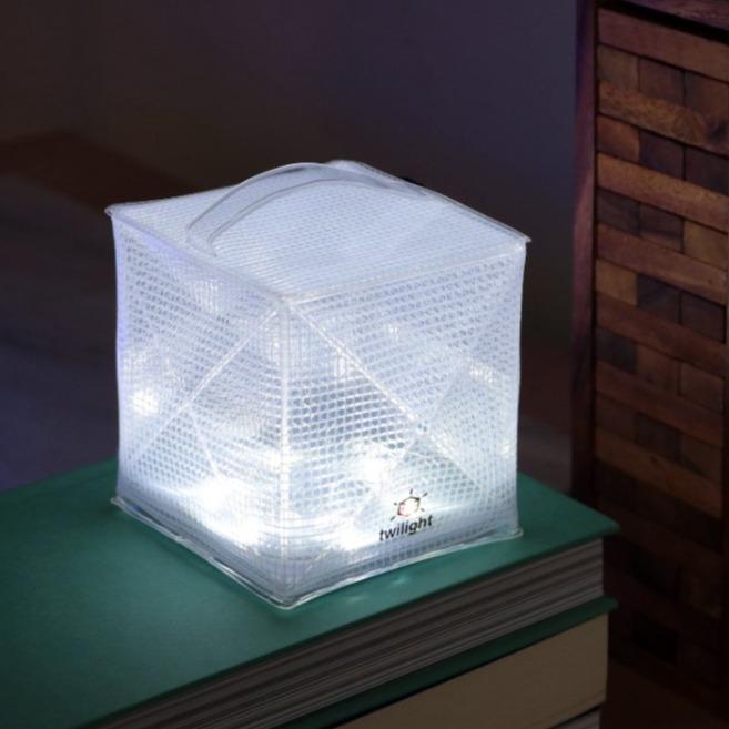 Load image into Gallery viewer, Twilight – Petite Origami Solar Lantern
