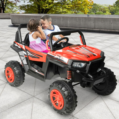 COLOR TREE 12V Electric Ride-On Truck with RC Control, Music & Lights - Perfect Gift for Kids