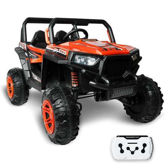 COLOR TREE 12V Electric Ride-On Truck with RC Control, Music & Lights - Perfect Gift for Kids