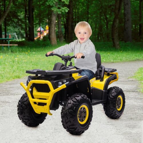 COLOR TREE 12V Kids Electric Quad ATV with Music Player - Supports up to 110lbs