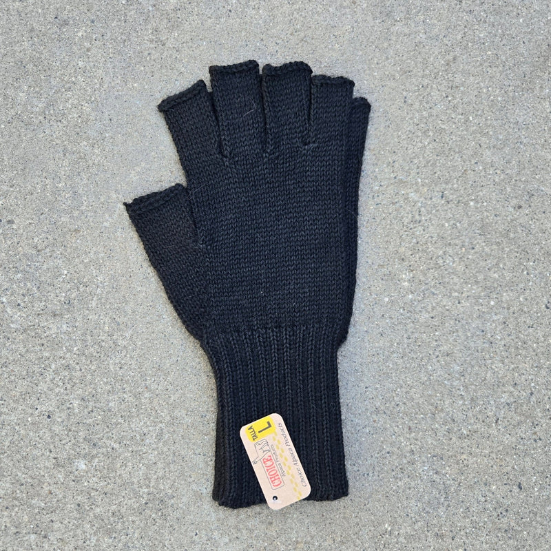 Load image into Gallery viewer, Colorful 100% Alpaca Fingerless Knit Alpaca Gloves
