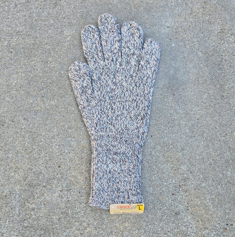 Load image into Gallery viewer, Colorful 100% Alpaca Full Fingered Knit Alpaca Gloves

