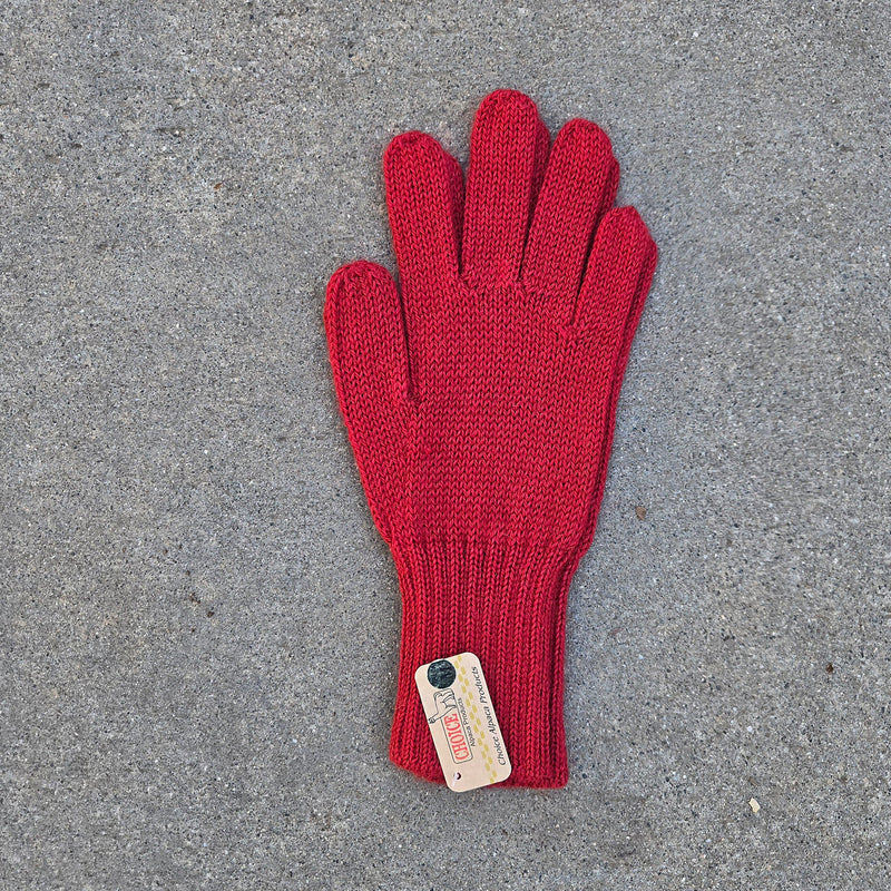 Load image into Gallery viewer, Colorful 100% Alpaca Full Fingered Knit Alpaca Gloves
