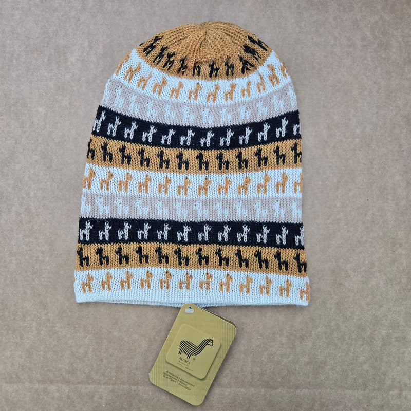 Load image into Gallery viewer, Alpacas on Alpaca Hat
