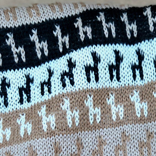 Alpacas on Alpaca Scarf
