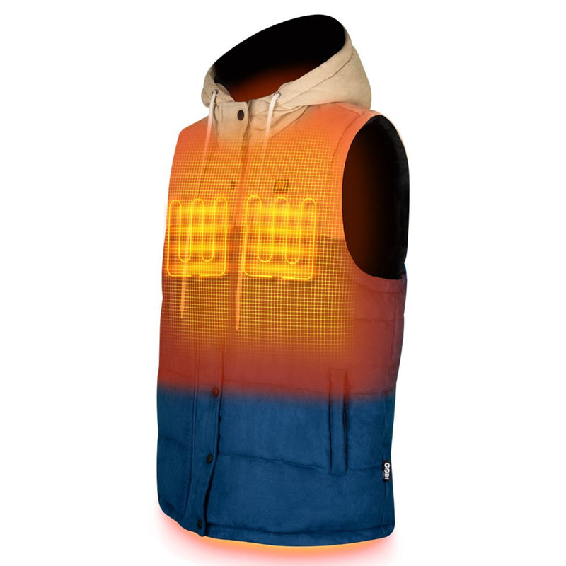 Load image into Gallery viewer, Colt Mens Heated Vest with Hood (Final Sale)
