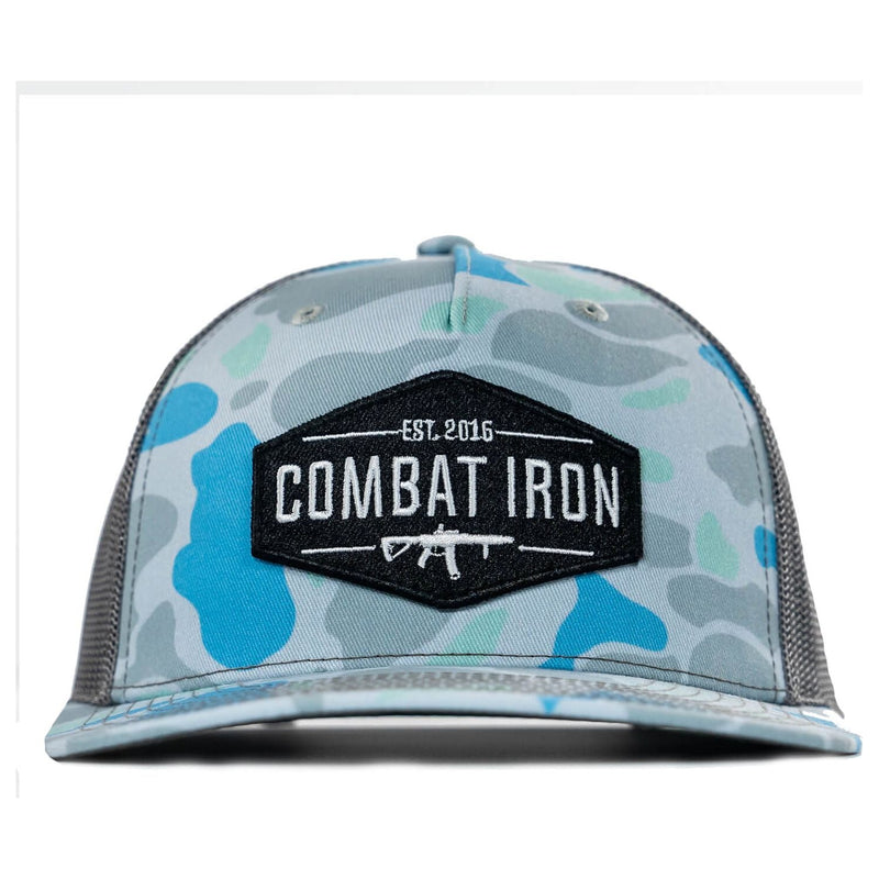 Load image into Gallery viewer, Original AR Black Patch Snapback Hat
