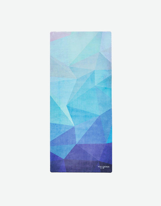 Kids Combo Yoga Mat - Geo Blue