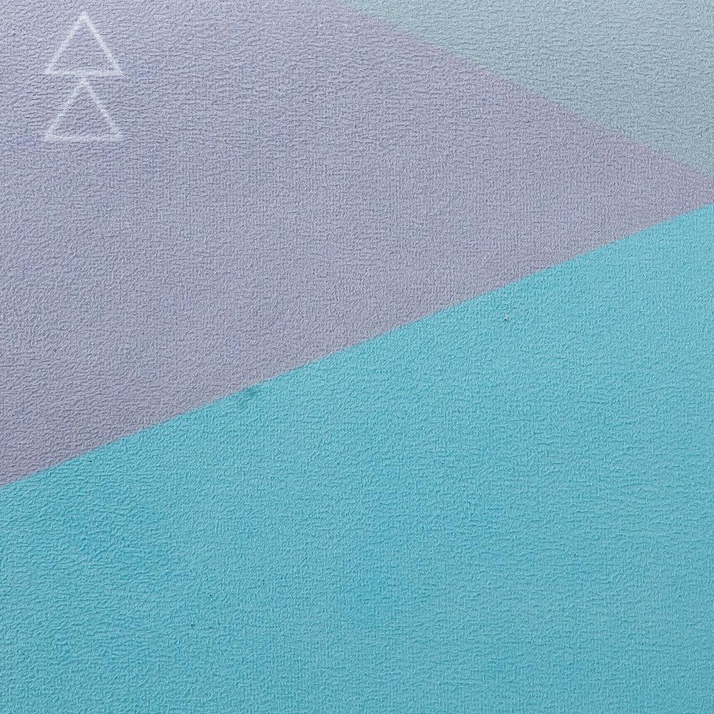 Kids Combo Yoga Mat - Geo Blue