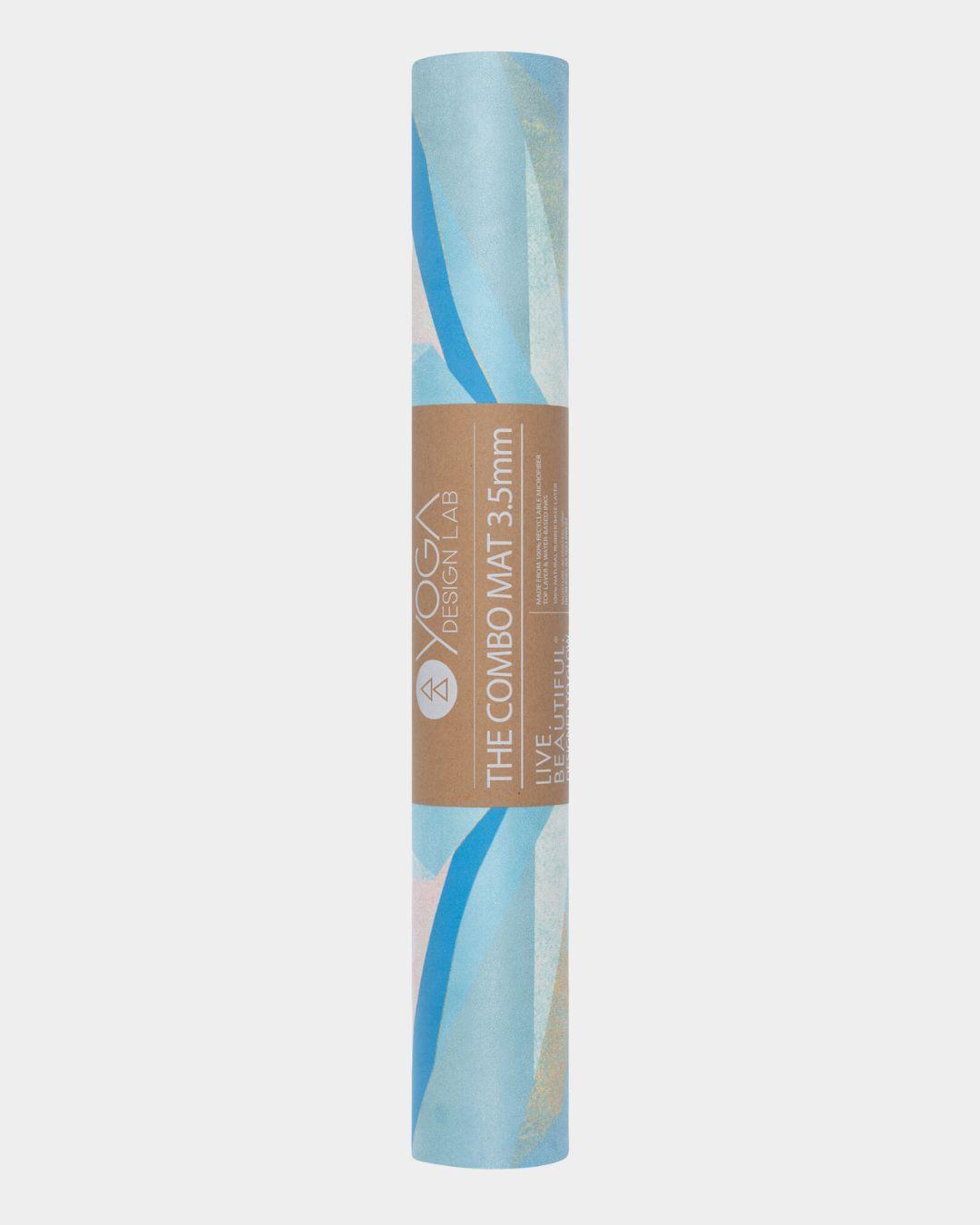 Travel Combo Yoga Mat - Butterfly Glow