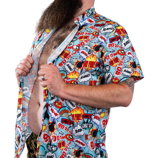 Men's Flex Button Up