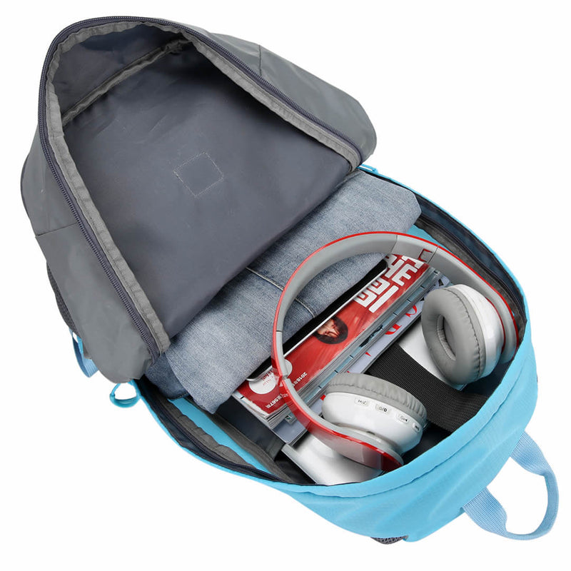 Load image into Gallery viewer, High Visibility Blue Reflective Commuter Bike Backpack |Riderbag Reflektor35
