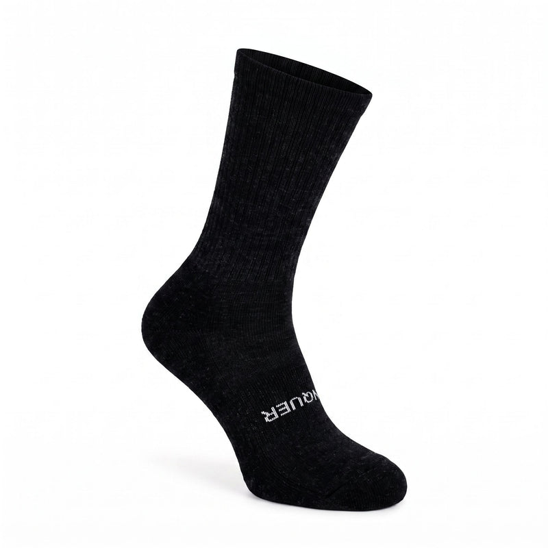 Load image into Gallery viewer, Conquer Lightweight 9" Crew Alpaca Sock
