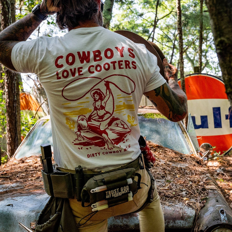 Load image into Gallery viewer, Cowboys Love Cooters Men&#39;s T-Shirt
