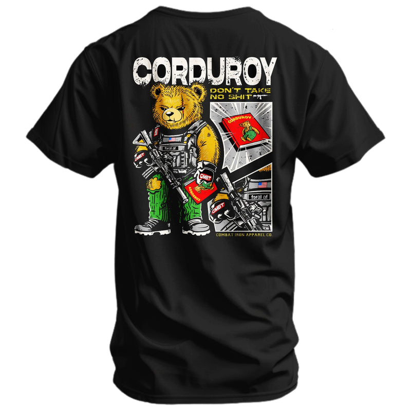 Load image into Gallery viewer, Corduroy The Bear - Don&#39;t Take No Sh*t Men&#39;s T-shirt
