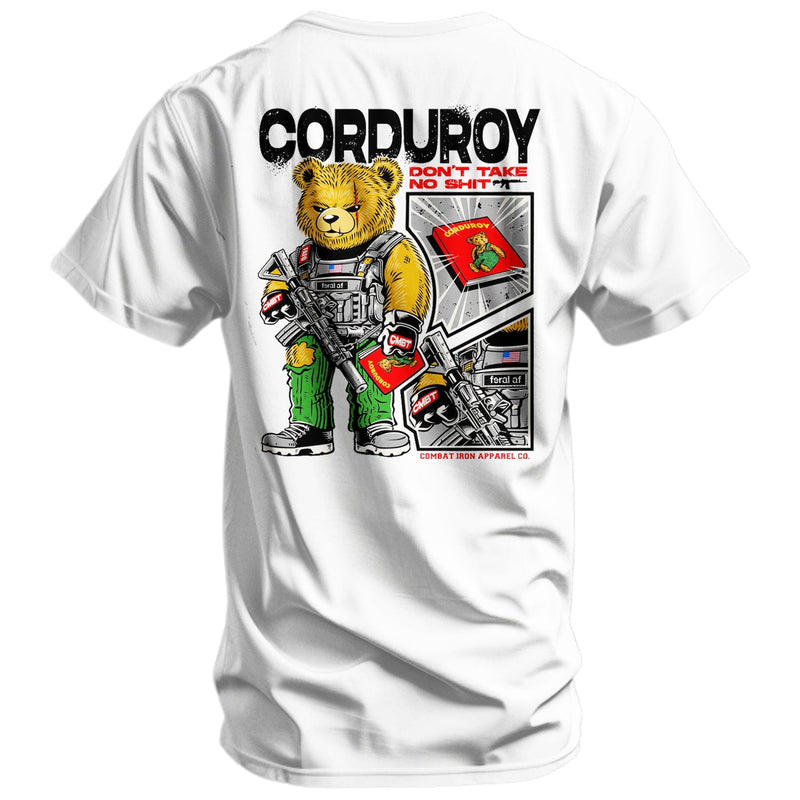 Load image into Gallery viewer, Corduroy The Bear - Don&#39;t Take No Sh*t Men&#39;s T-shirt
