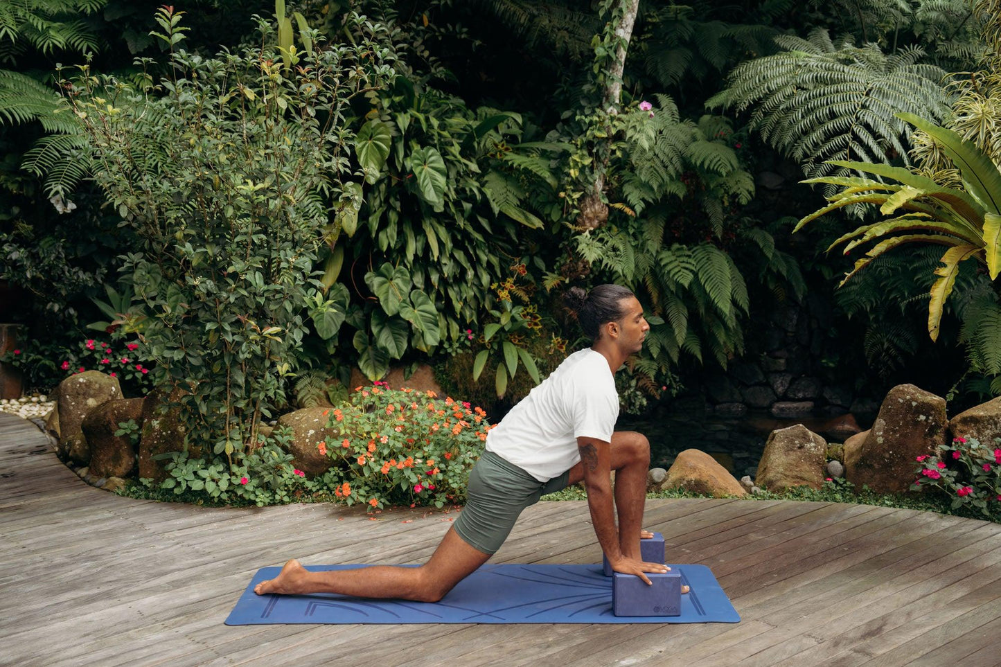 Foam Yoga Block - Navy