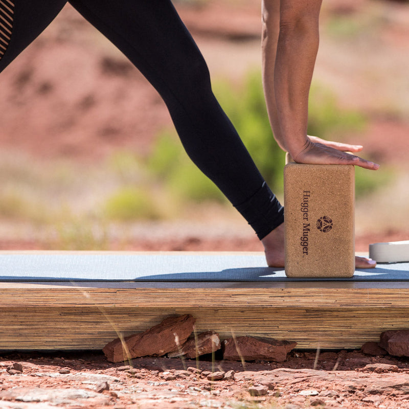 Load image into Gallery viewer, Cork Yoga Block
