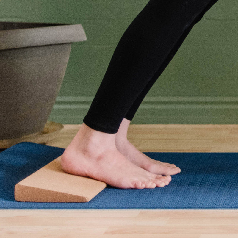 Load image into Gallery viewer, Cork Yoga Wedge
