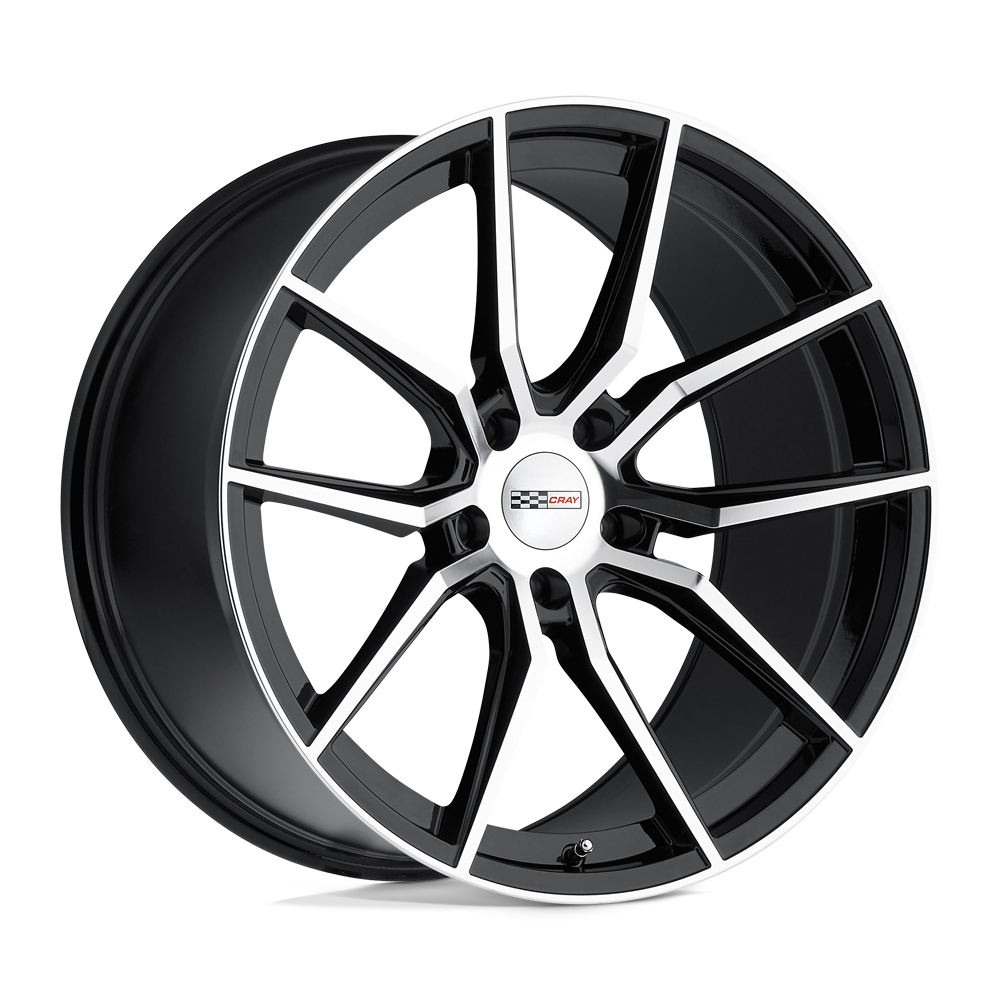 Cray Spider Gloss Black W/ Mirror Cut Face