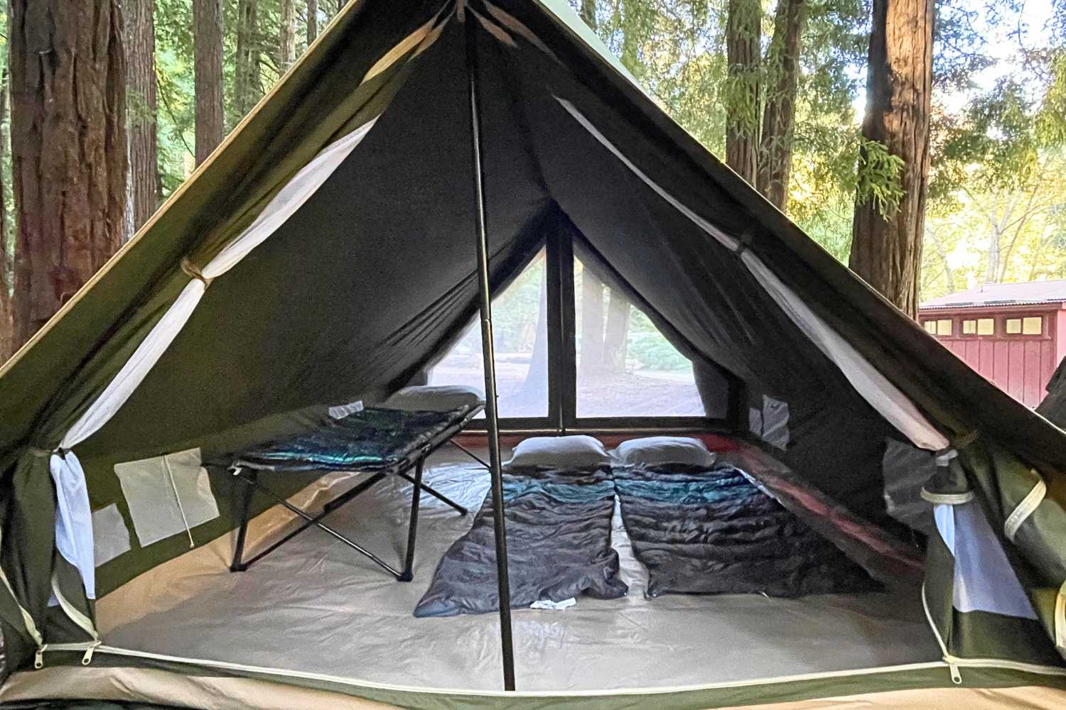 Canvas A-Frame Tent - The Scout About™ - Skoutley Outdoors LLC