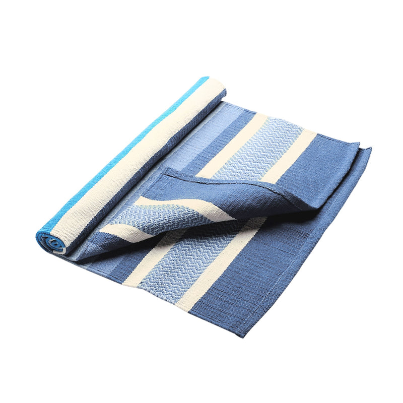 Load image into Gallery viewer, Cotton Yoga Rug
