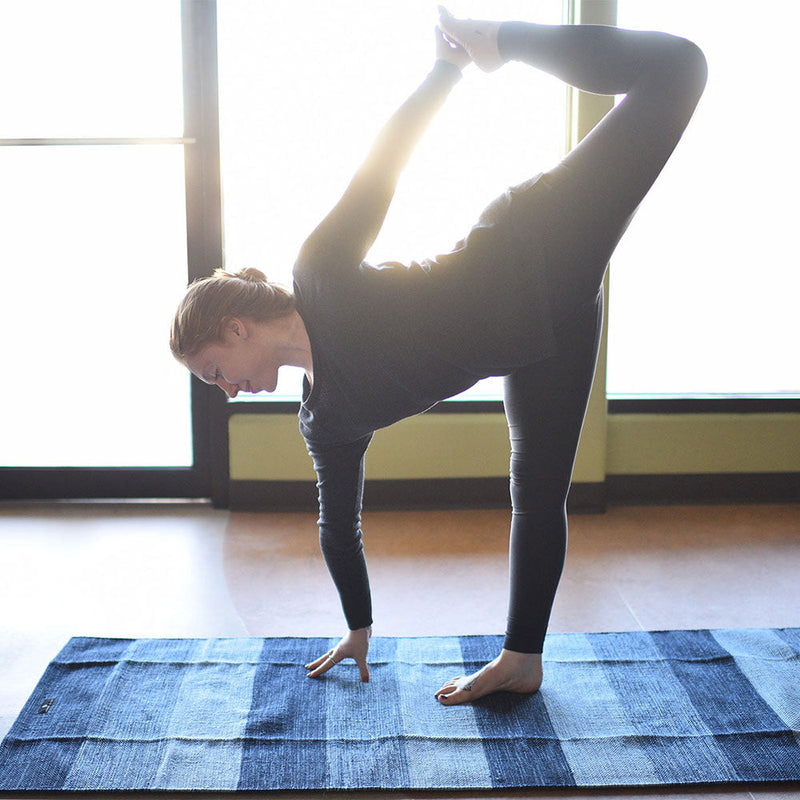 Load image into Gallery viewer, Cotton Yoga Rug
