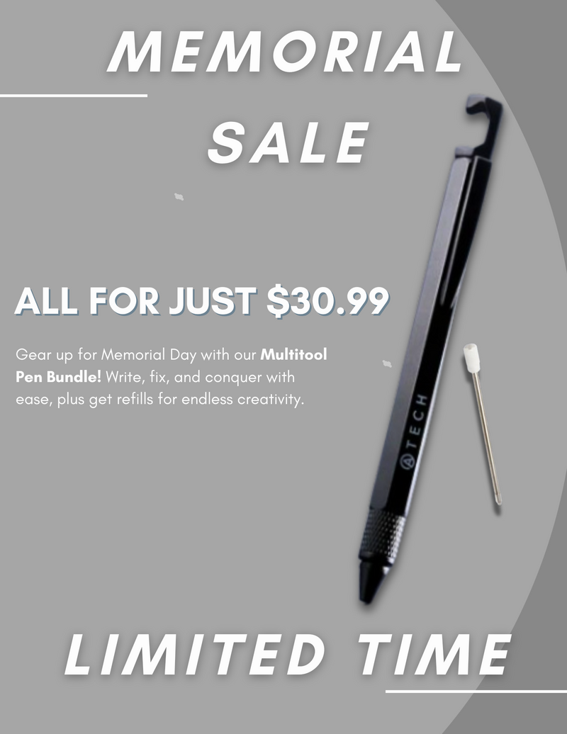 Load image into Gallery viewer, Multitool Pencil 4-in-1 with Phone Stand
