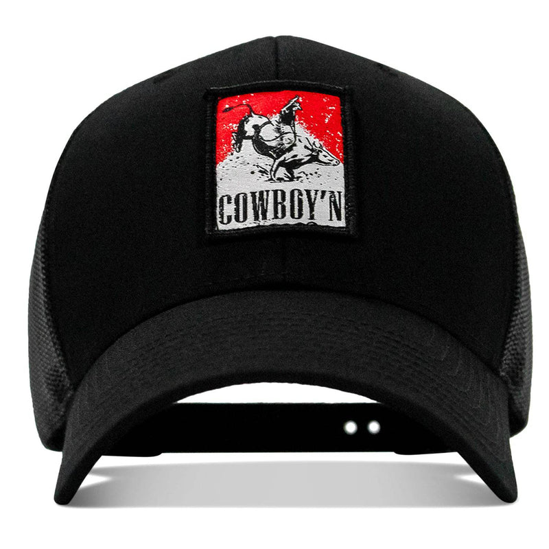 Load image into Gallery viewer, Cowboy&#39;n Knuck If You Buck Patch SnapBack
