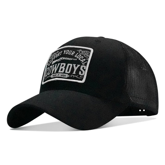 Support Your Local Cowboys Patch Snapback Hat