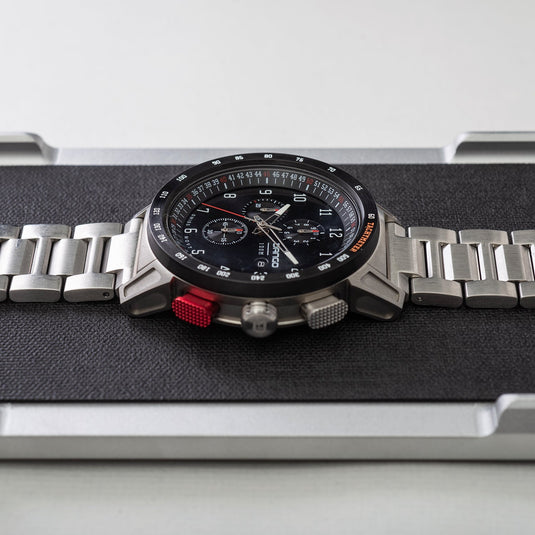 CR-01 - Chrono Watch with Metal Bracelet