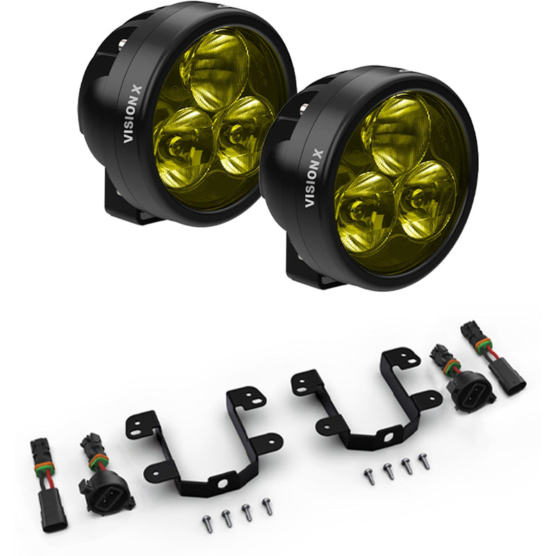 Load image into Gallery viewer, CR-Series Performance LED Fog Light Upgrade Kit - Jeep Wrangler JK, JL &amp; Gladiator JT
