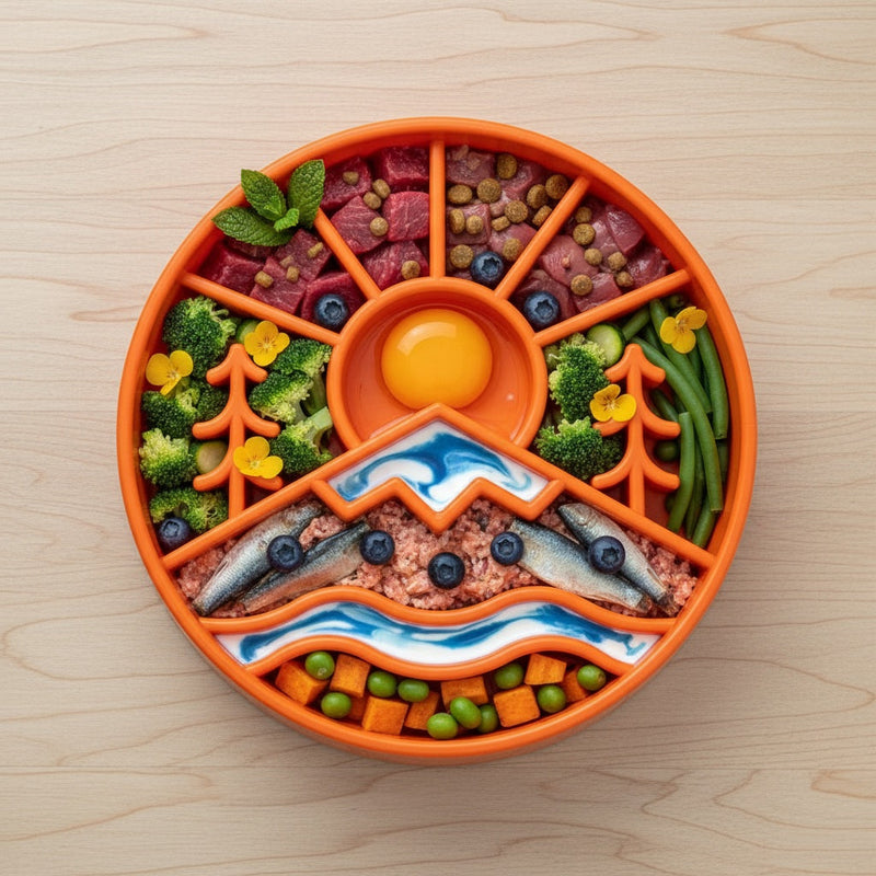 Load image into Gallery viewer, Great Outdoors eBowl - Slow Feeder Dog Bowl &amp; Enrichment | USA Made

