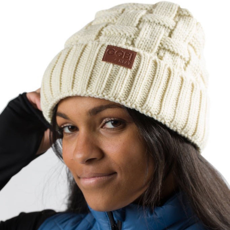 Load image into Gallery viewer, Crest Womens Heated Beanie
