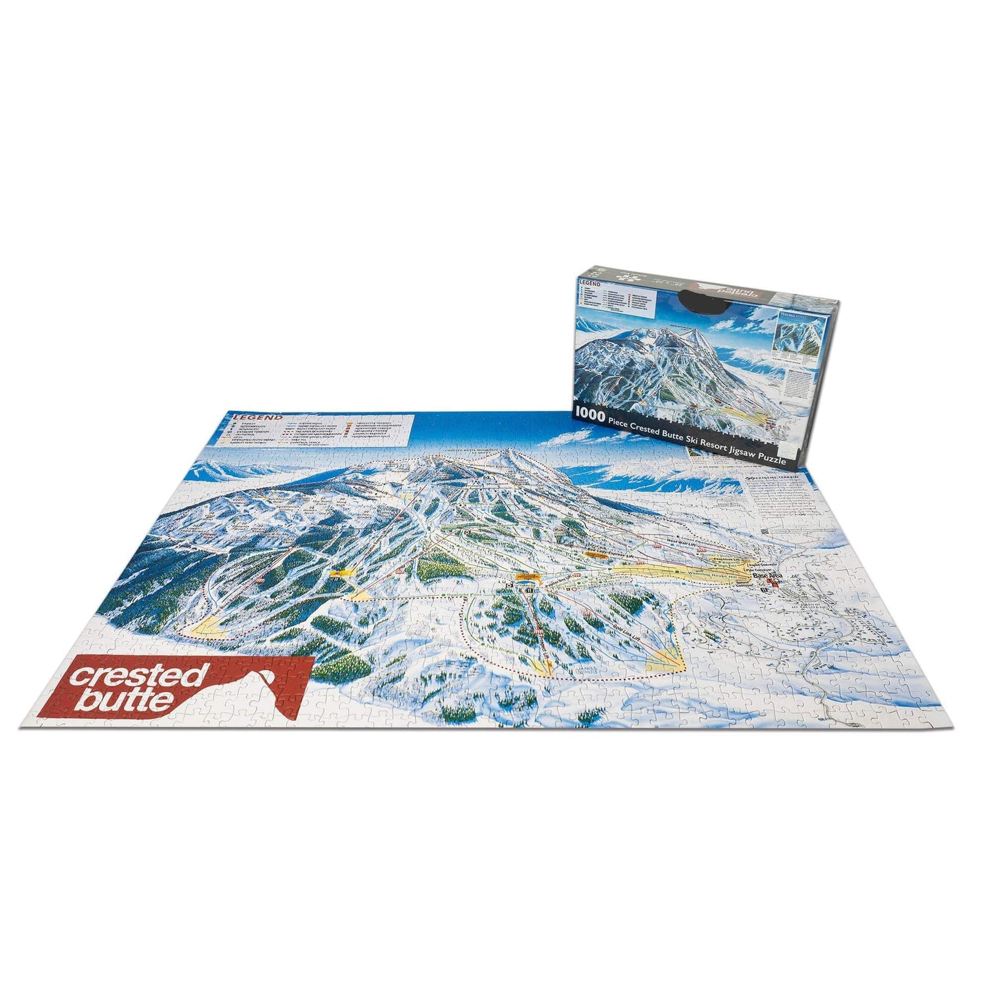 Crested Butte Ski Resort Jigsaw Puzzle – 1000 Pieces