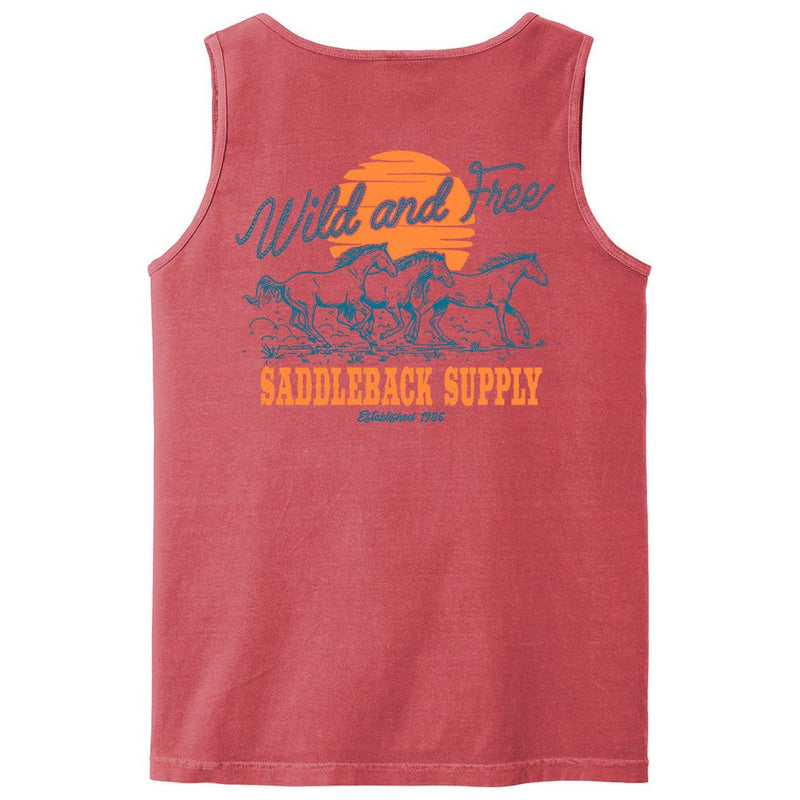 Load image into Gallery viewer, Wild and Free Pigment Tank Top
