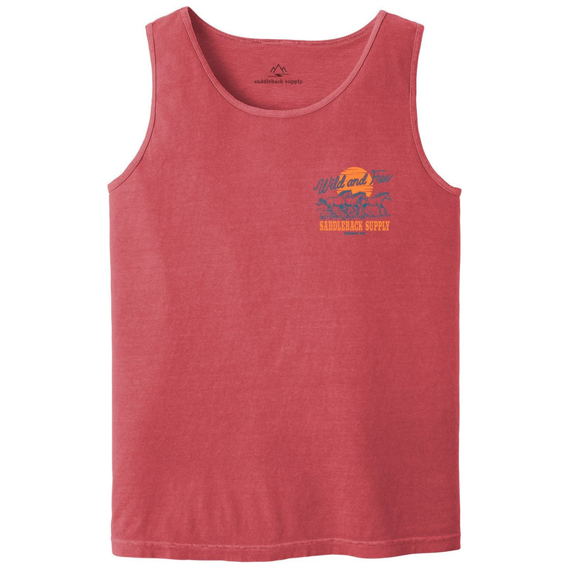Load image into Gallery viewer, Wild and Free Pigment Tank Top
