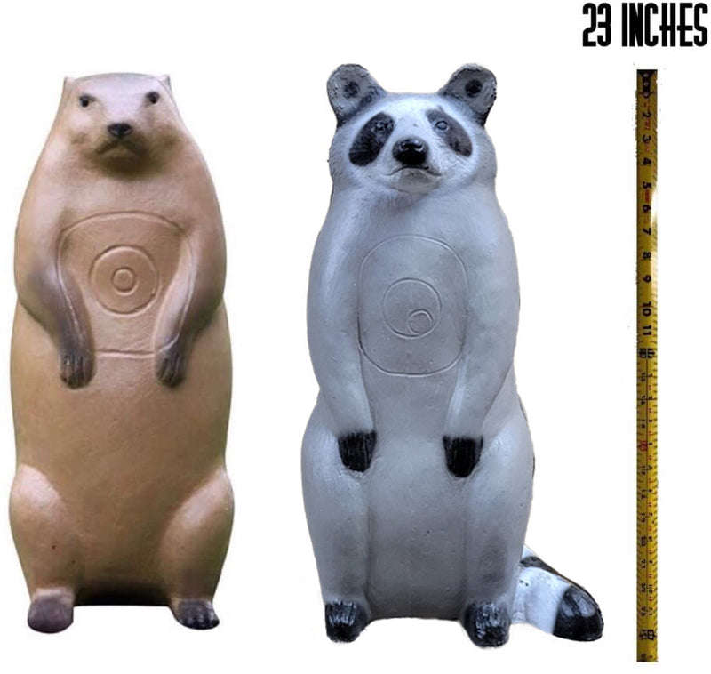 Load image into Gallery viewer, Pro Hunter Raccoon And Groundhog Combo Pack Archery Targets
