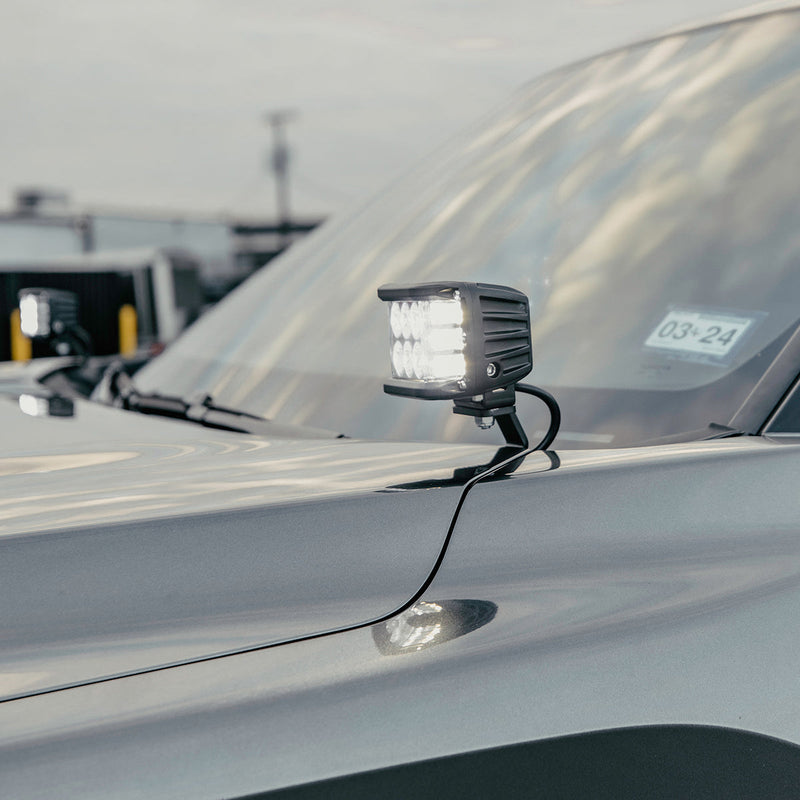 Load image into Gallery viewer, Low Profile Ditch Light Brackets Kit Fits 2022+ Toyota Tundra
