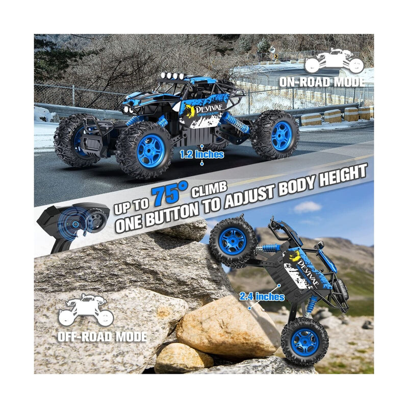 Load image into Gallery viewer, CROBOLL 1:12 RC Car for Boys with Lifting Function and 4WD
