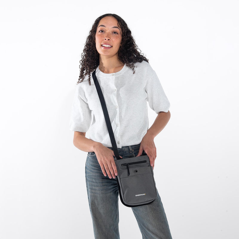Load image into Gallery viewer, Prima AT | Travel Crossbody - Houndstooth Print
