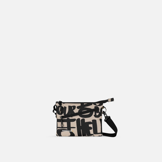 Zoom | Slim RFID Crossbody - Desert Pink